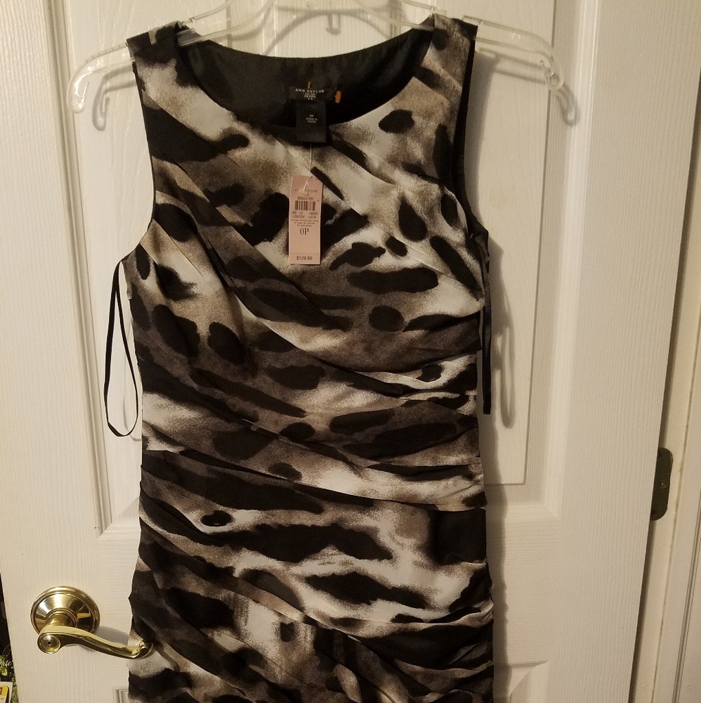 Cute and sexy sleeveless Ann Taylor dress